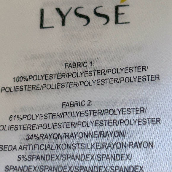 LYSSÉ Ladies Top/Tunic - Size L - Picture 7 of 8